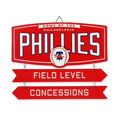 Philadelphia Phillies 14.7'' x 11.8'' Field Metal Sign