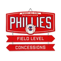 Philadelphia Phillies 14.7'' x 11.8'' Field Metal Sign