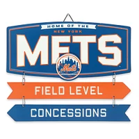 New York Mets 11.8'' x 14.7'' Field Metal Sign