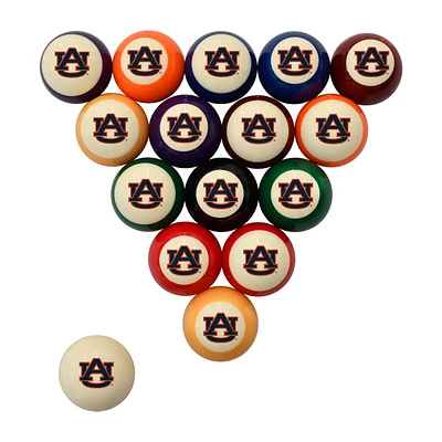 Imperial Auburn Tigers Retro Billiard Ball Set