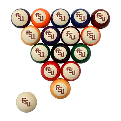 Imperial Florida State Seminoles Retro Billiard Ball Set
