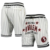 Men's Rings & Crwns White Harlem Globetrotters Triple Double Swingman Shorts