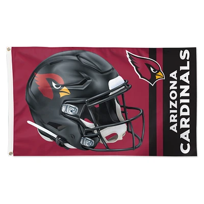 WinCraft Arizona Cardinals Alternate Helmet Single-Sided 3' x 5' Deluxe - Flag