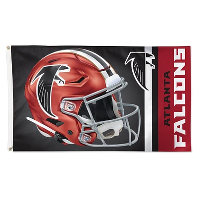 WinCraft Atlanta Falcons Alternate Helmet Single-Sided 3' x 5' Deluxe - Flag