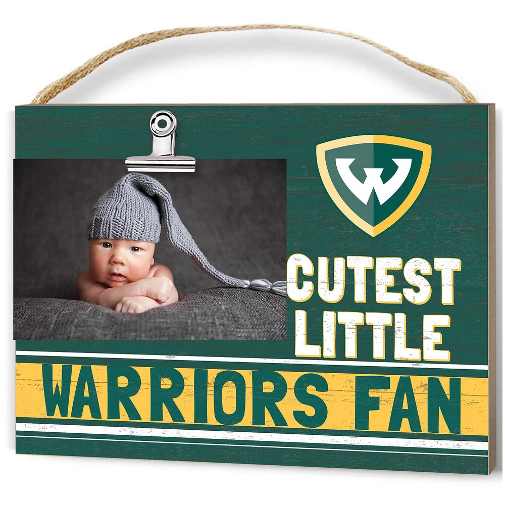 Wayne State Warriors 8" x 10" Cutest Little Team Logo Clip Photo Frame