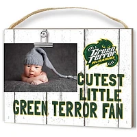 McDaniel Green Terror 16" x 22" Cutest Little Weathered Logo Frame