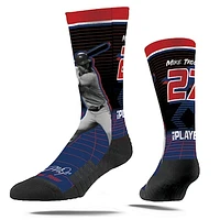 Strideline Mike Trout Los Angeles Angels Synthwave Premium Full Sub Crew Socks