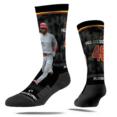 Strideline Paul Goldschmidt St. Louis Cardinals Walk Off Premium Full Sub Crew Socks