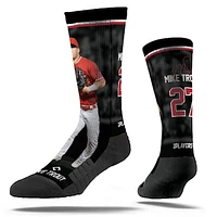 Strideline Mike Trout Los Angeles Angels Walk Off Premium Full Sub Crew Socks