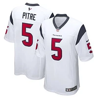 Men's Nike Jalen Pitre White Houston Texans Game Player Jersey