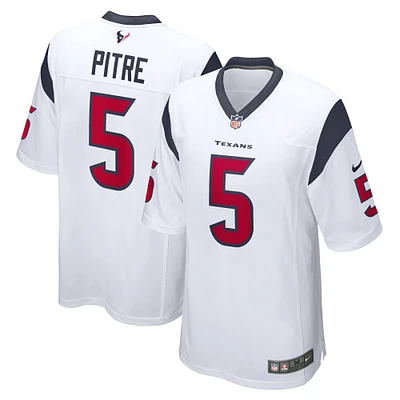 Men's Nike Jalen Pitre White Houston Texans Game Player Jersey