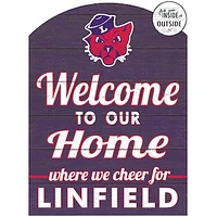 Linfield Wildcats 16'' x 22'' Indoor/Outdoor Marquee Sign