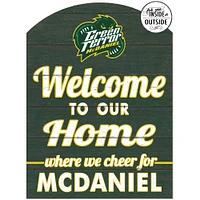 McDaniel Green Terror 16'' x 22'' Indoor/Outdoor Marquee Sign