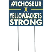 Rochester Yellow Jackets 18'' x 24'' I Chose Lawn Sign