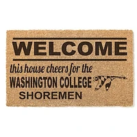 Washington College Shoremen 18" x 30" Welcome Doormat