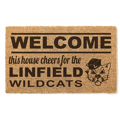 Linfield Wildcats 18" x 30" Welcome Doormat