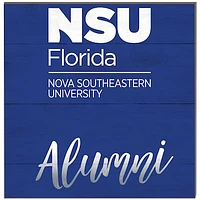 Nova Southeastern Sharks 10'' x 10'' Alumni Plaque