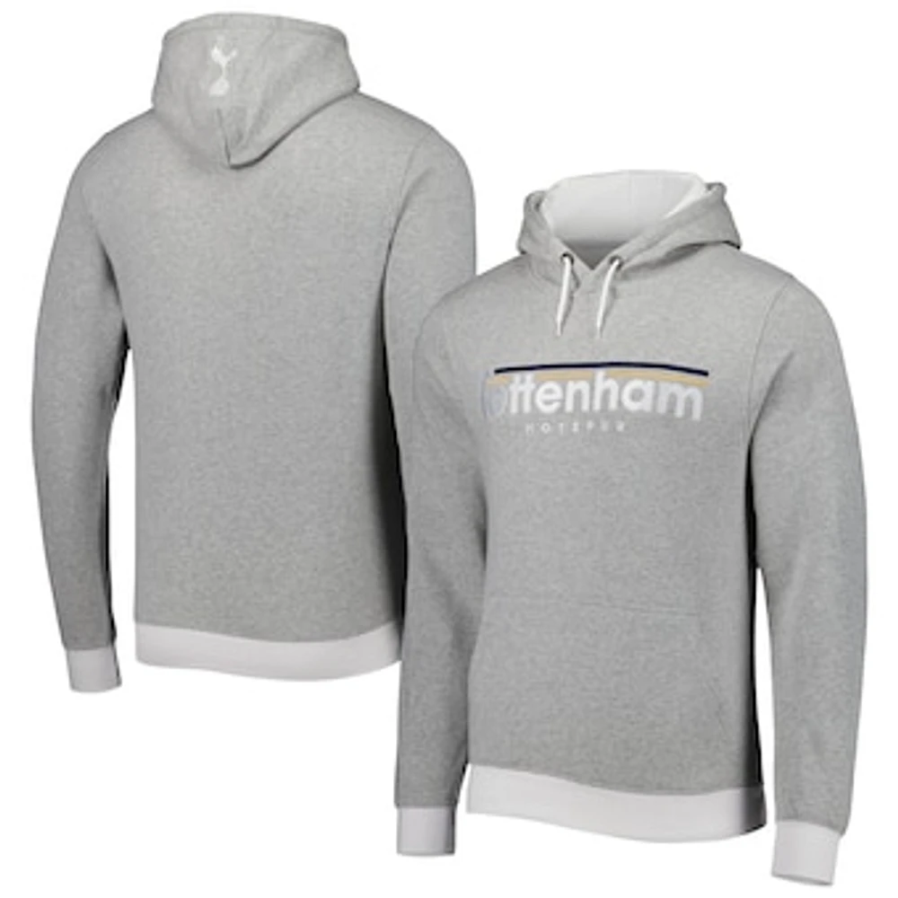 Men's Gray Tottenham Hotspur Outdoor Pullover Hoodie