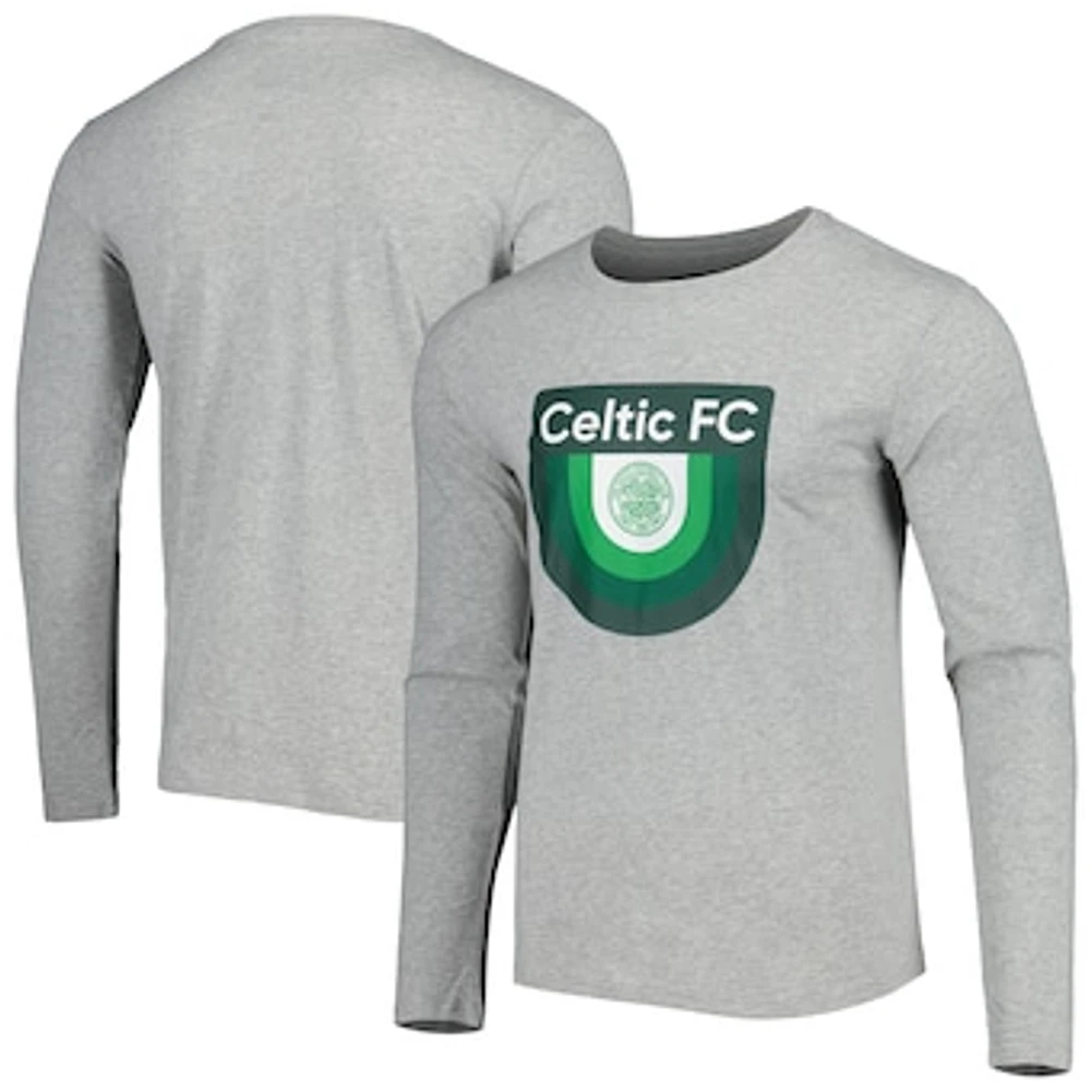 Men's Gray Celtic Park Long Sleeve T-Shirt