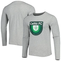 Men's Gray Celtic Park Long Sleeve T-Shirt