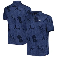 Men's Tommy Bahama Navy Fanatics Corporate Miramar Blooms Polo