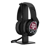 Texas A&M Aggies Personalized Bluetooth Gaming Headphones & Stand