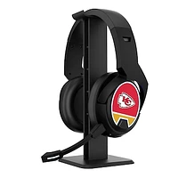 Kansas City Chiefs Logo Wireless Bluetooth Gaming Headphones & Stand