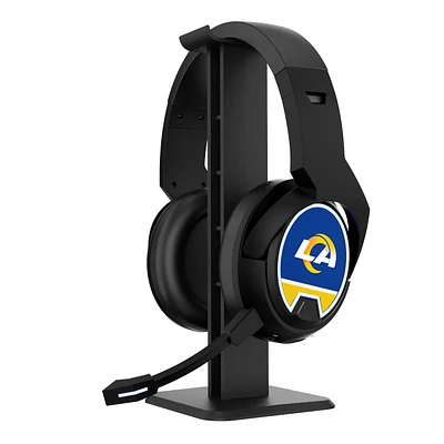 Los Angeles Rams Logo Wireless Bluetooth Gaming Headphones & Stand