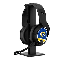 Los Angeles Rams Logo Wireless Bluetooth Gaming Headphones & Stand