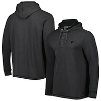 Men's Tommy Bahama Charcoal Fanatics Corporate Dude Isle Pullover Hoodie