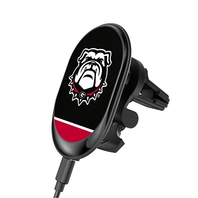 Georgia Bulldogs Logo Wireless Magnetic Car Charger