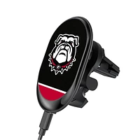 Georgia Bulldogs Logo Wireless Magnetic Car Charger
