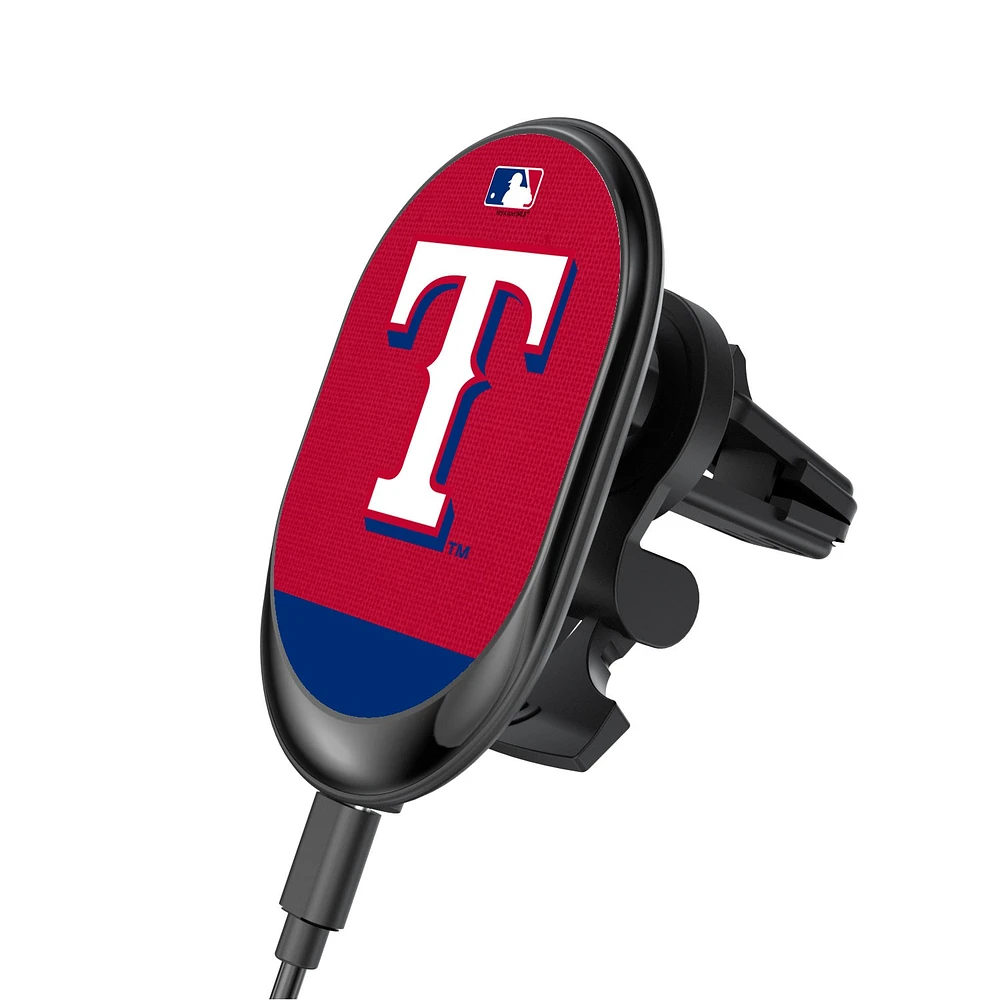 Texas Rangers Wireless Magnetic Car Charger
