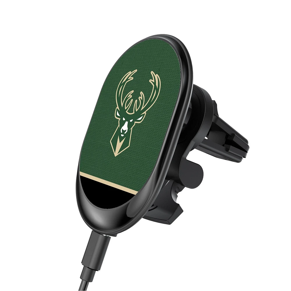 Milwaukee Bucks Wireless Magnetic Car Charger