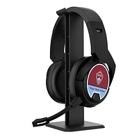 Colorado Rapids Personalized Stripe Wireless Gaming Bluetooth Headphones & Stand