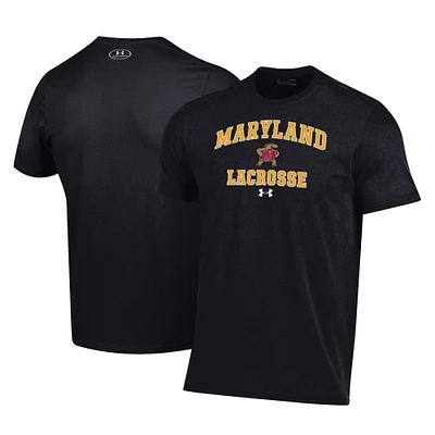 Men's Under Armour Maryland Terrapins Lacrosse Arch Over Performance T-Shirt