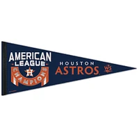 WinCraft Houston Astros 2022 American League Champions Locker Room 12'' x 30'' Official On-Field Pennant