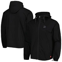 Men's Sportiqe Black Phoenix Suns Madera Ripstop Full-Zip Jacket