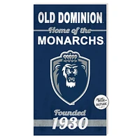Old Dominion Monarchs 11'' x 20'' Indoor/Outdoor Home Of The Sign