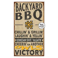 Kennesaw State Owls 11'' x 20'' Indoor/Outdoor BBQ Sign