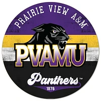 Prairie View A&M Panthers 20'' x 20'' Retro Logo Circle Sign
