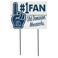Old Dominion Monarchs 18'' x 24'' #1 Fan Yard Sign