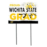 Wichita State Shockers 18'' x 24'' Proud Grad Yard Sign