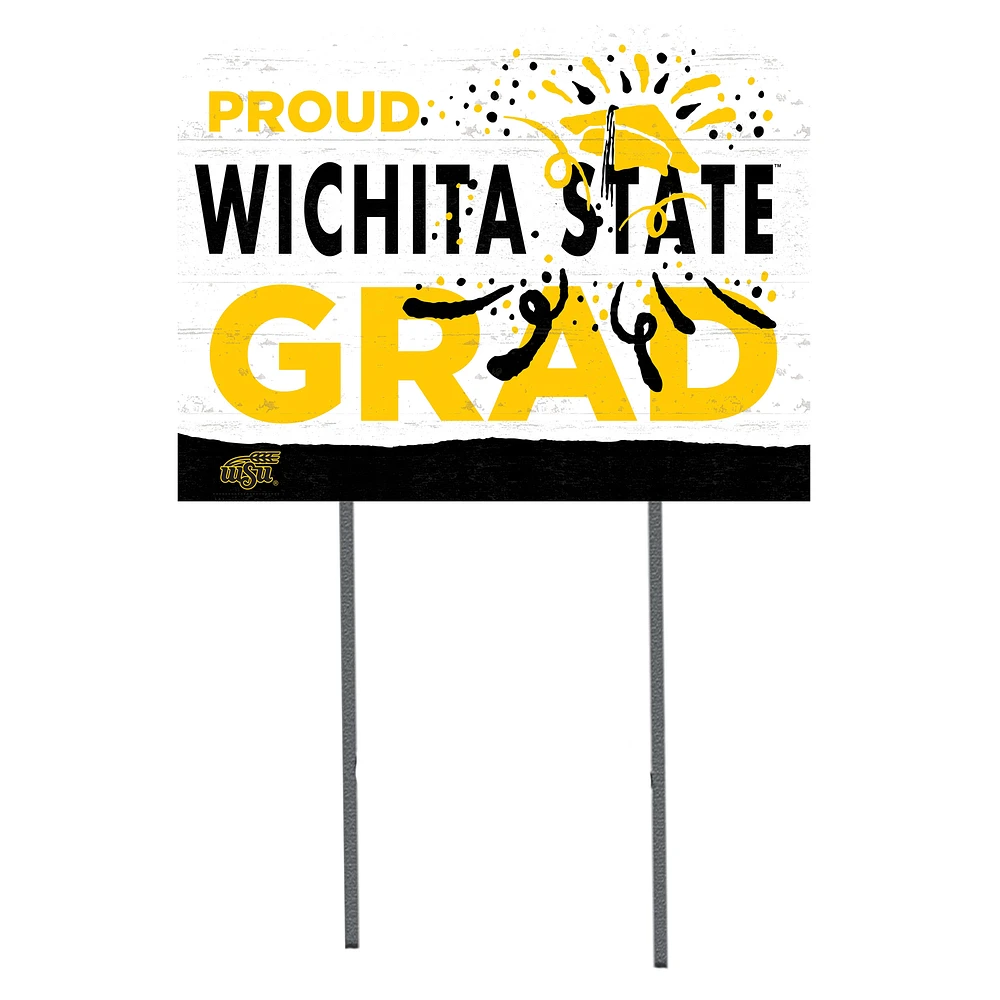 Wichita State Shockers 18'' x 24'' Proud Grad Yard Sign