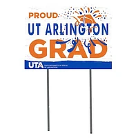 UT Arlington Mavericks 18'' x 24'' Proud Grad Yard Sign