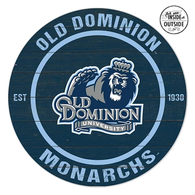 Old Dominion Monarchs 20'' x 20'' Indoor/Outdoor Team Color Circle Sign