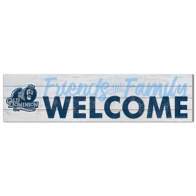 Old Dominion Monarchs 10'' x 40'' Friends & Family Welcome Sign