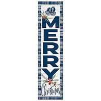 Old Dominion Monarchs 12'' x 48'' Outdoor Merry Christmas Leaner