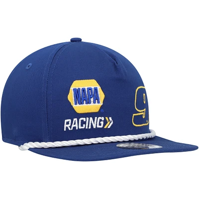 Men's New Era Royal Chase Elliott NAPA Golfer Snapback Hat