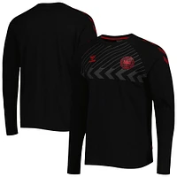 Men's Denmark National Team Fan Raglan Long Sleeve T-Shirt